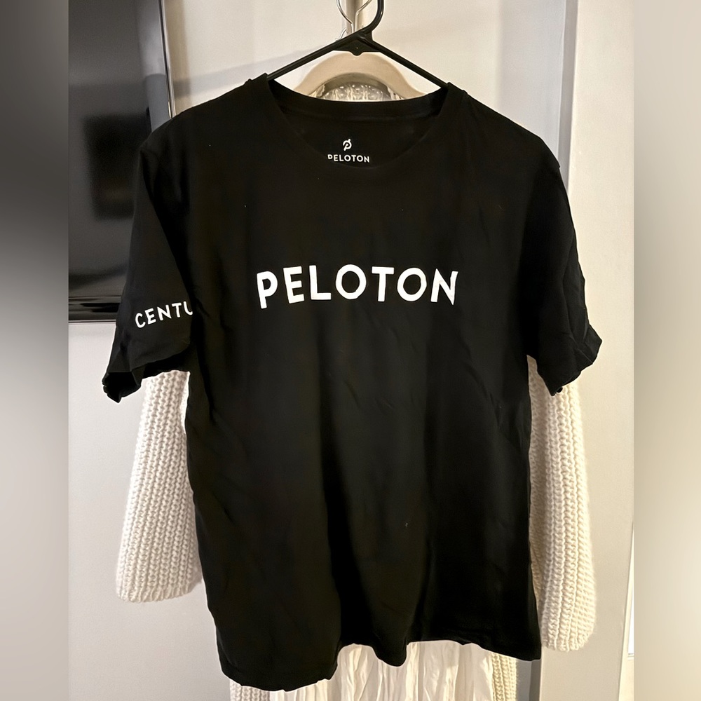 Peloton Black Century T-shirt Size Medium